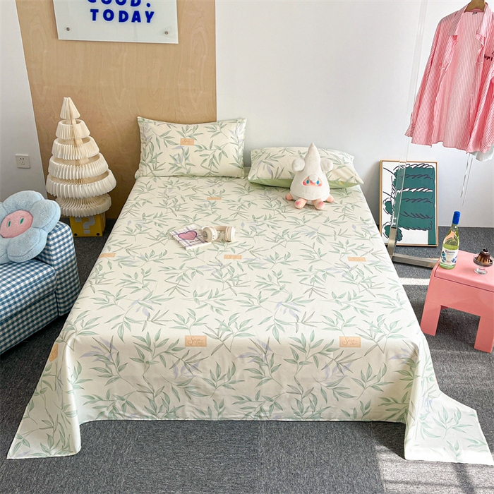 91家纺网 家纺一手货源 找家纺 （总）如约 2025新款全棉印花单床单