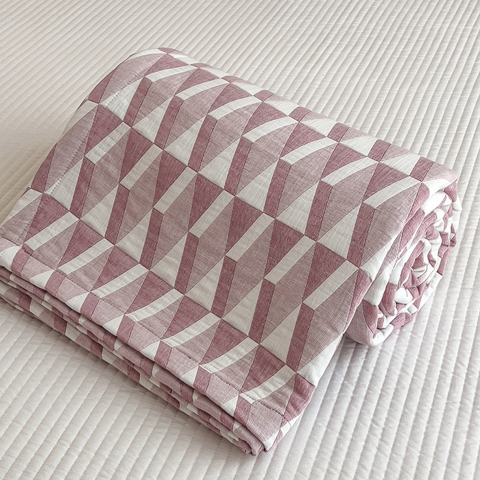 91家纺网 家纺一手货源 找家纺 （总）世纪绒品 2025新款A类全棉纯棉三层纱多功能毛巾被盖毯床单夏被夏凉被空调被