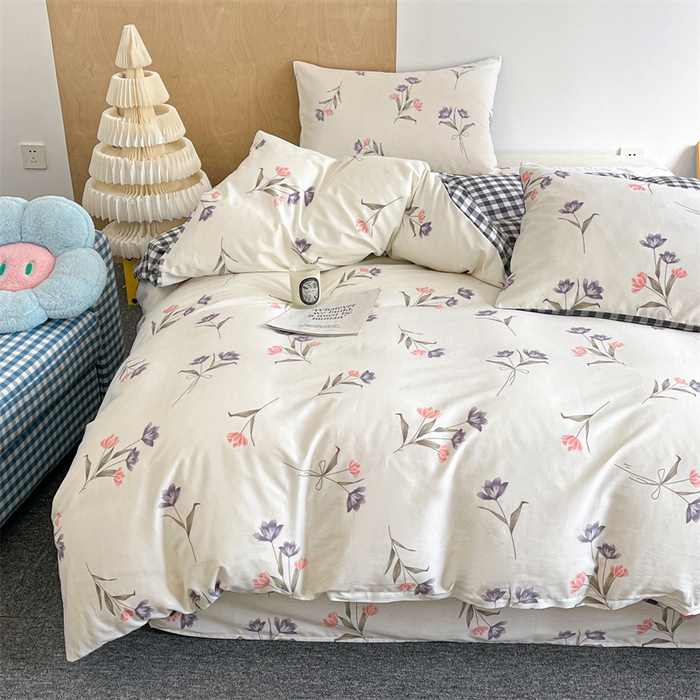 91家纺网 家纺一手货源 找家纺 （总）如约 2025新款全棉12868印花四件套