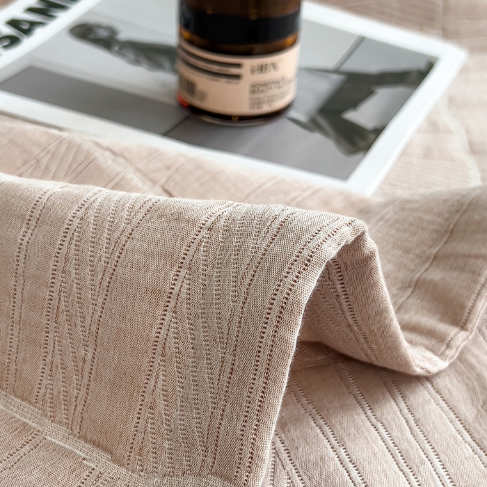 91家纺网 家纺一手货源 找家纺 世纪绒品 2025新款A类全棉纯棉三层纱多功能毛巾被盖毯床单夏被夏凉被空调被 知意-咖