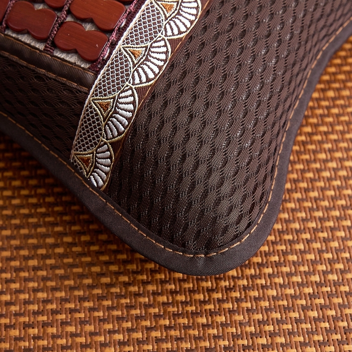 91家纺网 家纺一手货源 找家纺 （总）优波兔 2025新款清凉透气 磁疗麻将枕荞麦壳夏凉枕（35x55）