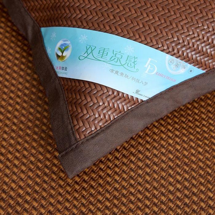 91家纺网 家纺一手货源 找家纺 （总）优波兔 2025新款夏凉枕野山藤大气一体式绣花方角（38x58）荞麦壳枕