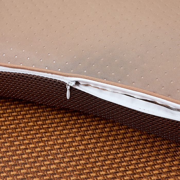 91家纺网 家纺一手货源 找家纺 （总）优波兔 2025爆款夏凉枕野山藤欧式风格高档立体枕荞麦壳枕（32x52）