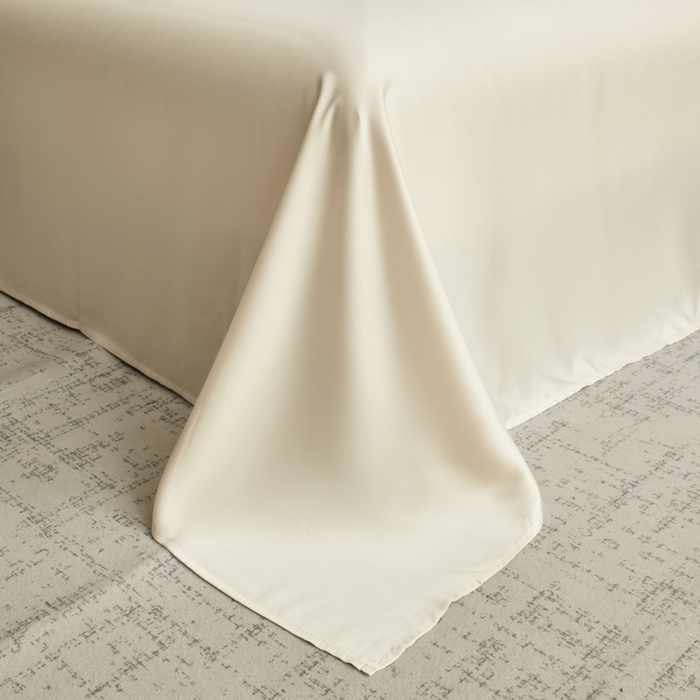 91家纺网 家纺一手货源 找家纺 （总）ONE TWO ONE 121 2025【新款60支进口兰精天丝口袋枕款四件套】双拼四件套床上床品四件套被套床单床笠