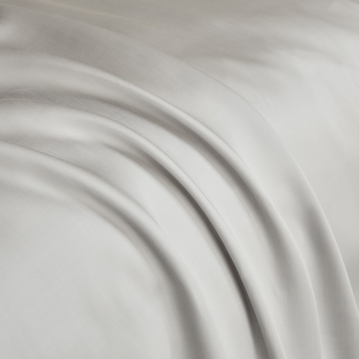 91家纺网 家纺一手货源 找家纺 ONE TWO ONE 121 2025【新款60支进口兰精天丝口袋枕款四件套】双拼四件套床上床品四件套被套床单床笠 慵懒灰