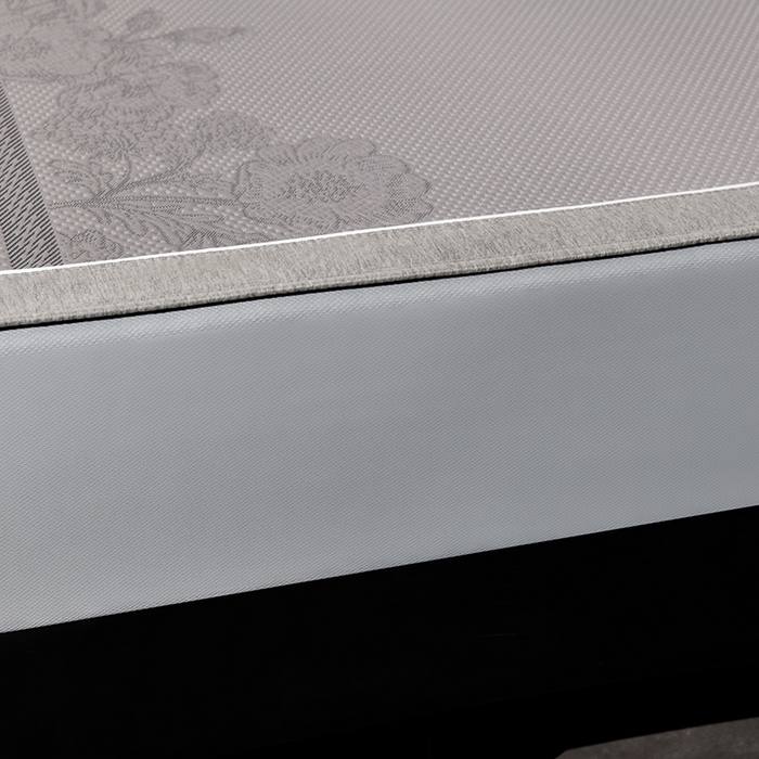 91家纺网 家纺一手货源 找家纺 小牛席业 2025新款蔷薇冷感豆豆席系列（床笠款）凉席藤席冰藤双面席冰丝席竹席凉席空调席草席三件套 米色