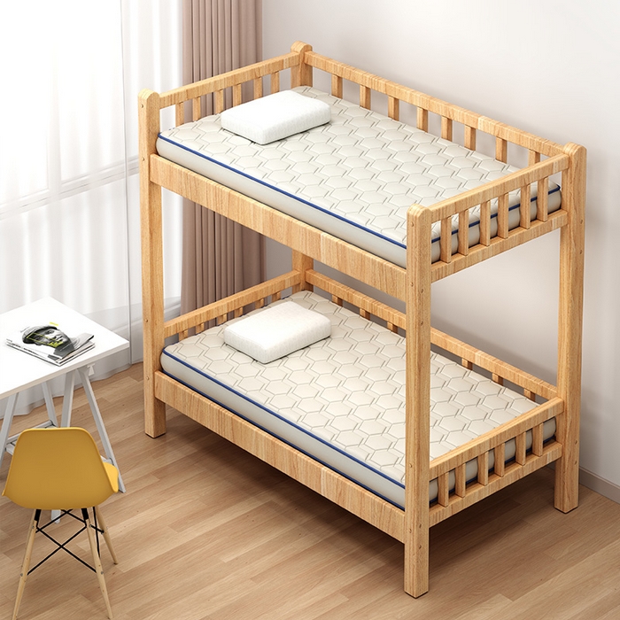 91家纺网 家纺一手货源 找家纺 无瑕家居 2025新款A类磨毛抗菌防螨学生宿舍硬质棉床垫 珍珠白-9cm