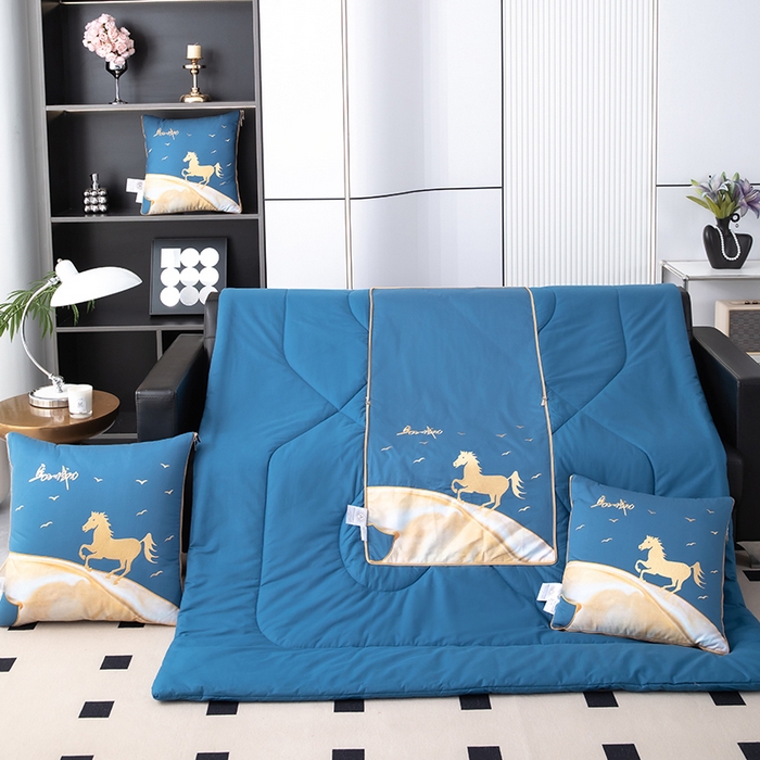 91家纺网 家纺一手货源 找家纺 （总）照世家纺 2025新款全棉A类马上成功抱枕被（控价是优惠券后不能低于40的79,45的99,50的119,55的149,60的179）