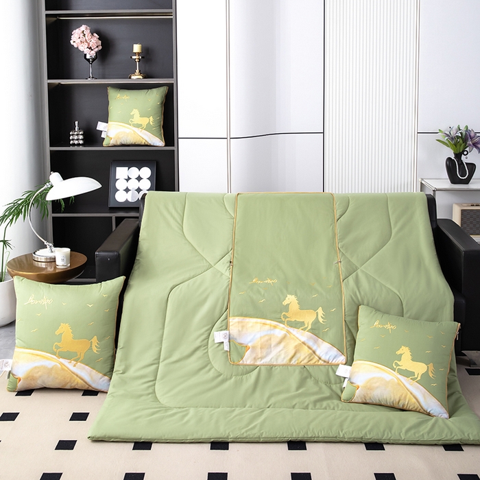 91家纺网 家纺一手货源 找家纺 （总）照世家纺 2025新款全棉A类马上成功抱枕被（控价是优惠券后不能低于40的79,45的99,50的119,55的149,60的179）