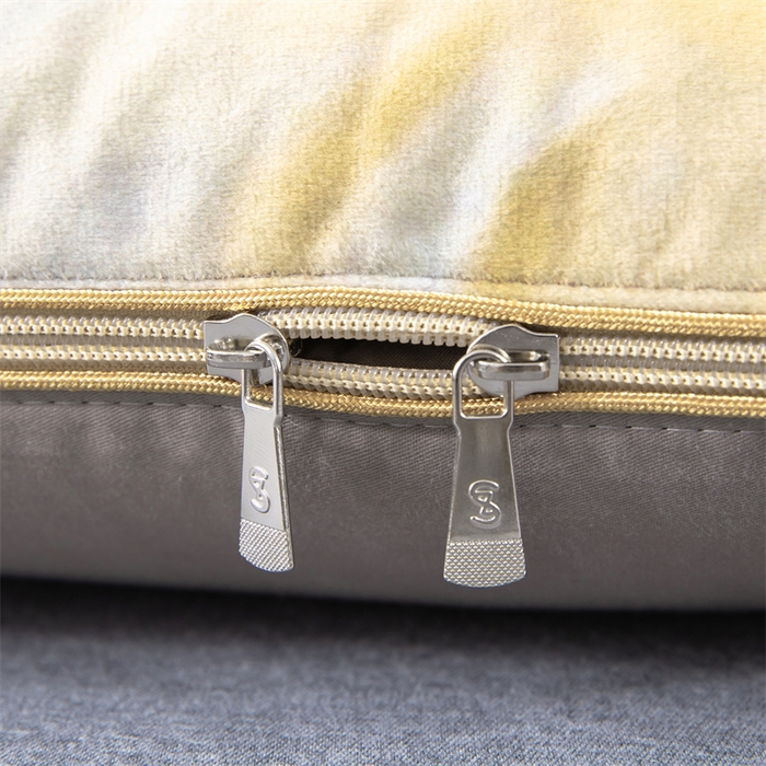 91家纺网 家纺一手货源 找家纺 照世家纺 2025新款全棉A类马上成功抱枕被 咖色