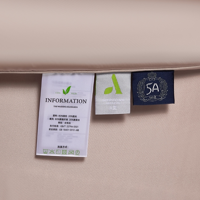 91家纺网 家纺一手货源 找家纺 桂雅居 2025新款小蚕芯呵护凉感夏被夏凉被空调被 托比咖