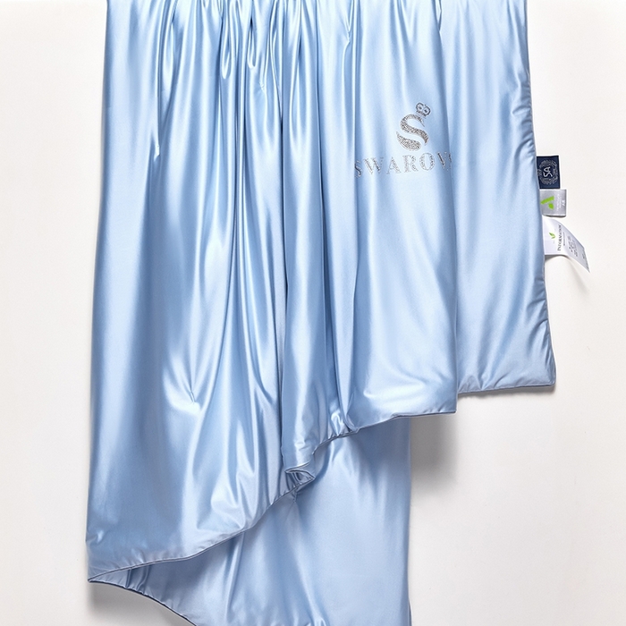 91家纺网 家纺一手货源 找家纺 桂雅居 2025新款小蚕芯呵护凉感夏被夏凉被空调被 海鸥蓝