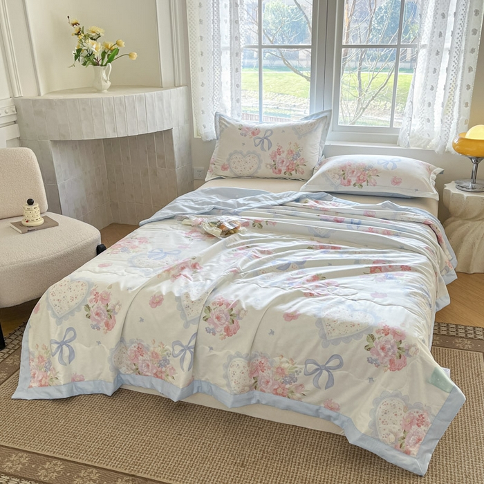 91家纺网 家纺一手货源 找家纺 （总）晨希家居 2025春夏新款全棉纯棉印花夏被夏凉被空调被