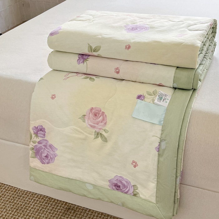 91家纺网 家纺一手货源 找家纺 （总）晨希家居 2025春夏新款全棉纯棉印花夏被夏凉被空调被