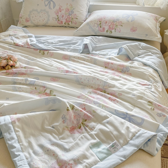 91家纺网 家纺一手货源 找家纺 （总）晨希家居 2025春夏新款全棉纯棉印花夏被夏凉被空调被