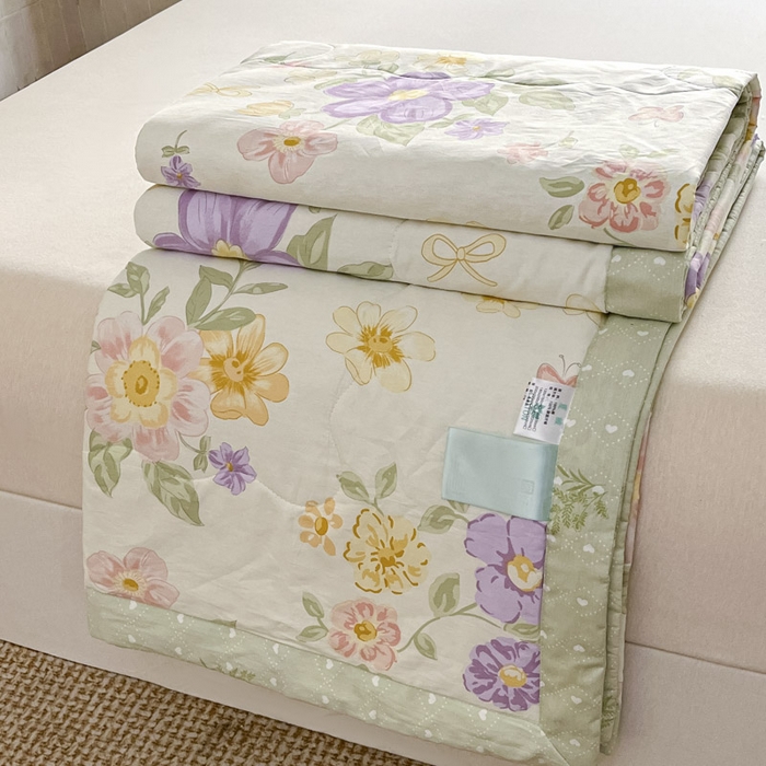 91家纺网 家纺一手货源 找家纺 （总）晨希家居 2025春夏新款全棉纯棉印花夏被夏凉被空调被