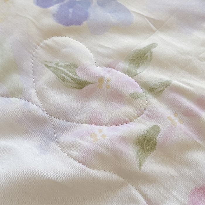 91家纺网 家纺一手货源 找家纺 晨希家居 2025春夏新款全棉纯棉印花夏被夏凉被空调被 花间寻梦