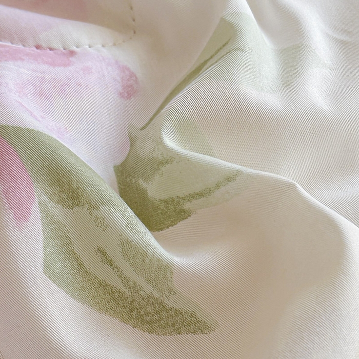 91家纺网 家纺一手货源 找家纺 晨希家居 2025春夏新款全棉纯棉印花夏被夏凉被空调被 花间寻梦