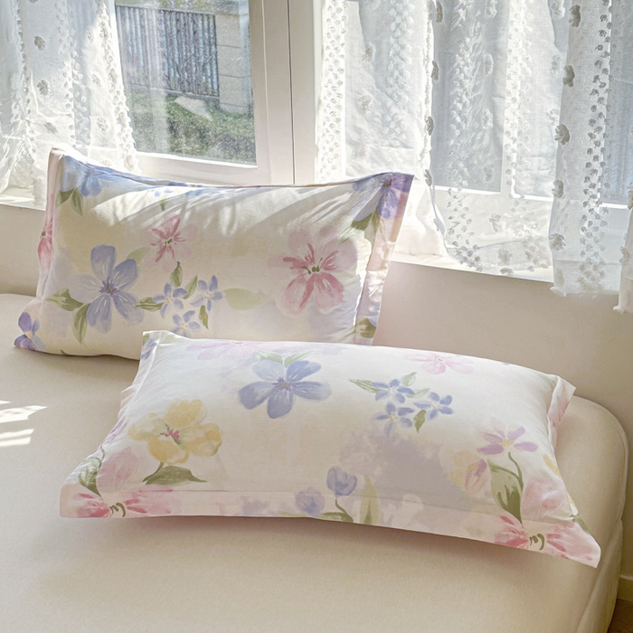 91家纺网 家纺一手货源 找家纺 晨希家居 2025春夏新款全棉纯棉印花夏被夏凉被空调被 花间寻梦