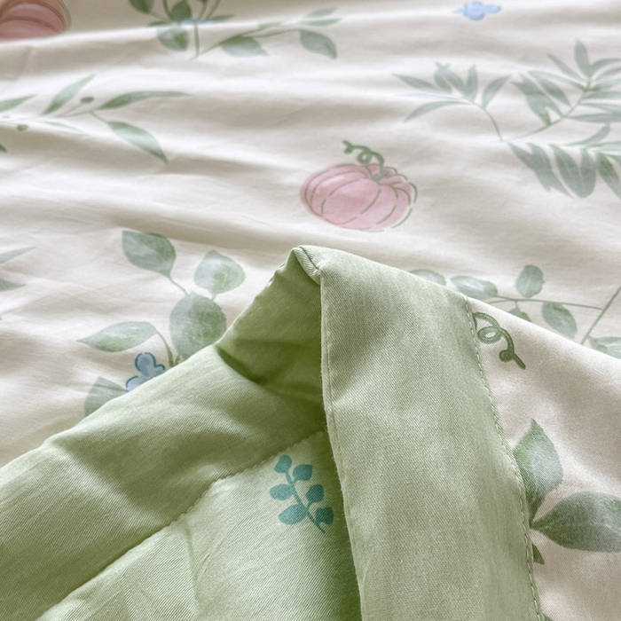 91家纺网 家纺一手货源 找家纺 晨希家居 2025春夏新款全棉纯棉印花夏被夏凉被空调被 轻婉花语