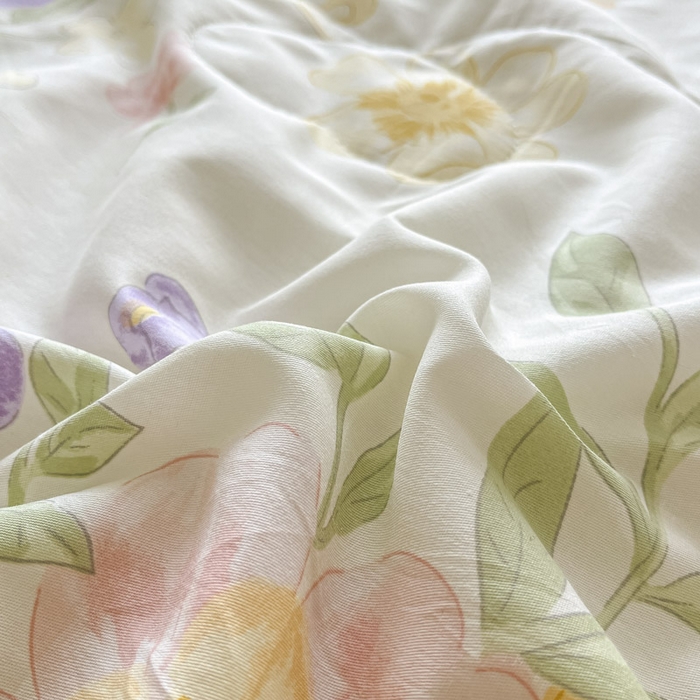 91家纺网 家纺一手货源 找家纺 晨希家居 2025春夏新款全棉纯棉印花夏被夏凉被空调被 恬静