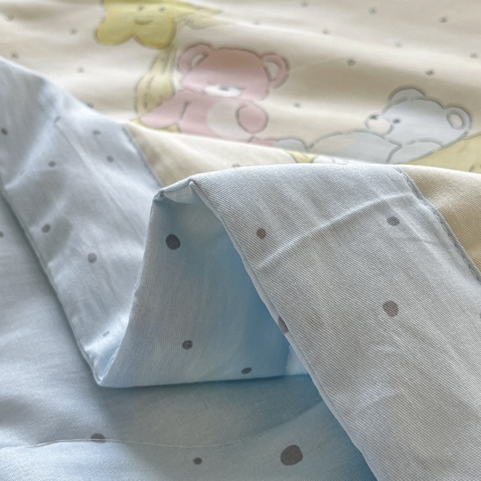 91家纺网 家纺一手货源 找家纺 晨希家居 2025春夏新款全棉纯棉印花夏被夏凉被空调被 星星熊