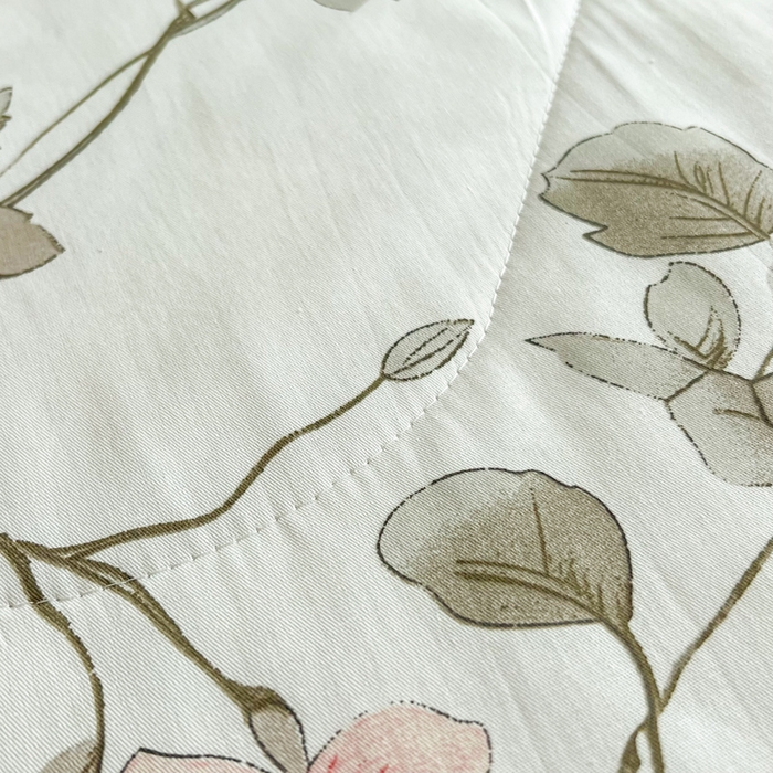 91家纺网 家纺一手货源 找家纺 大世界被王 2025新款全棉纯棉健康夏被夏凉被空调被 春和景明-粉