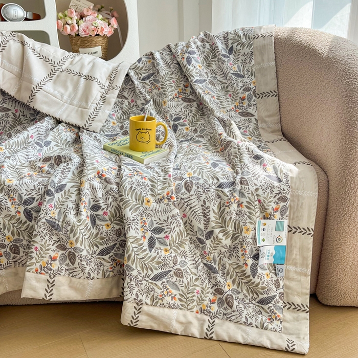 91家纺网 家纺一手货源 找家纺 大世界被王 2025新款全棉纯棉健康夏被夏凉被空调被 轻盈如羽