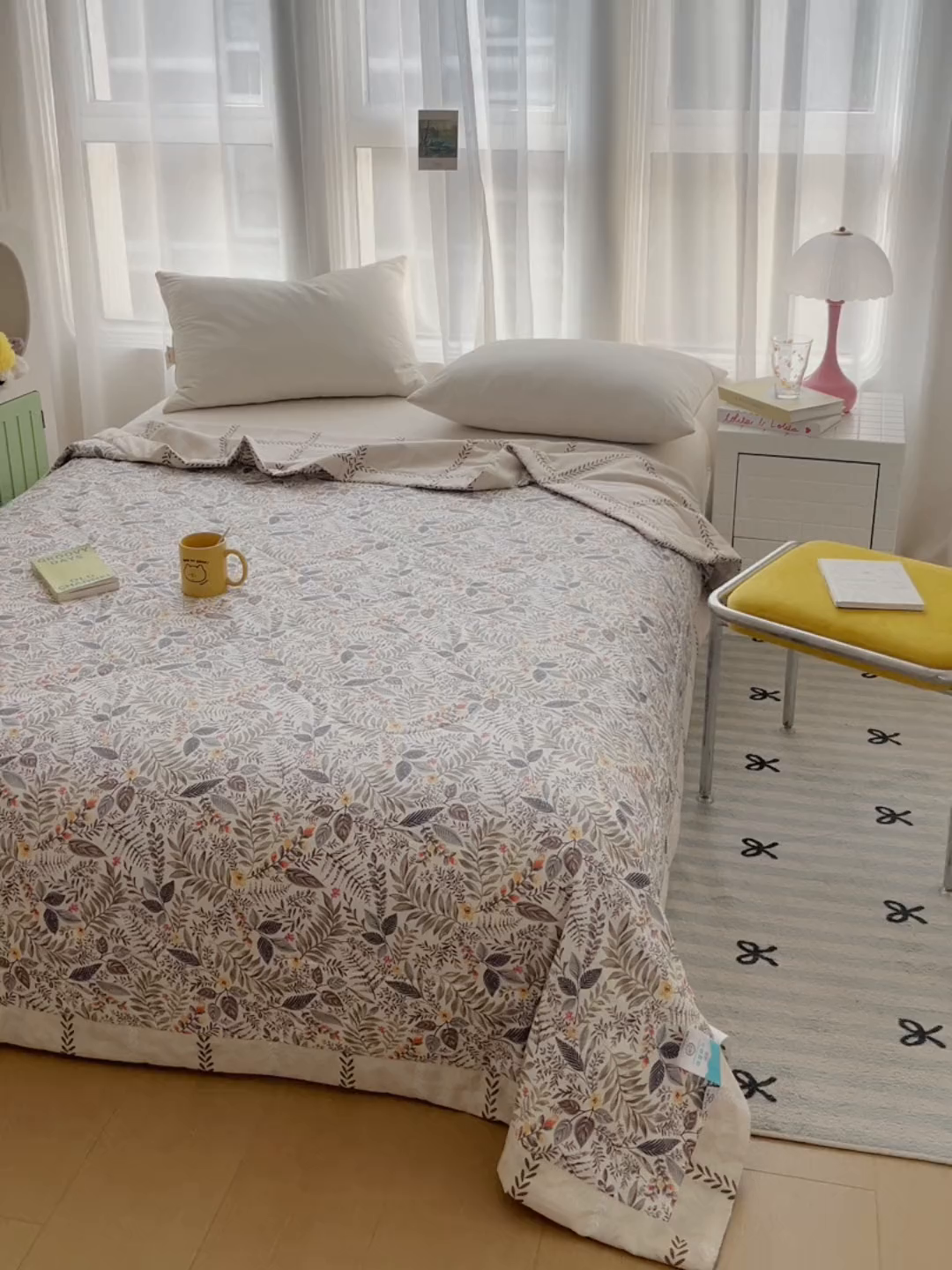 91家纺网 家纺一手货源 找家纺 大世界被王 2025新款全棉纯棉健康夏被夏凉被空调被 轻盈如羽