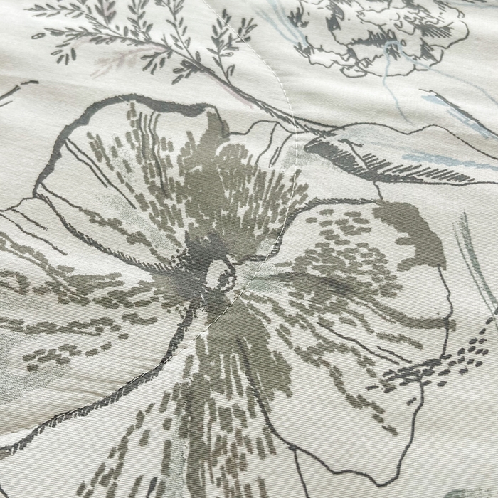 91家纺网 家纺一手货源 找家纺 大世界被王 2025新款全棉纯棉健康夏被夏凉被空调被 水墨花彩