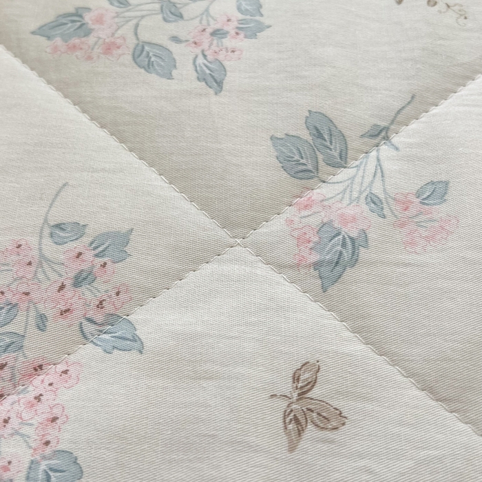 91家纺网 家纺一手货源 找家纺 大世界被王 2025新款全棉纯棉健康夏被夏凉被空调被 柏林花涧米