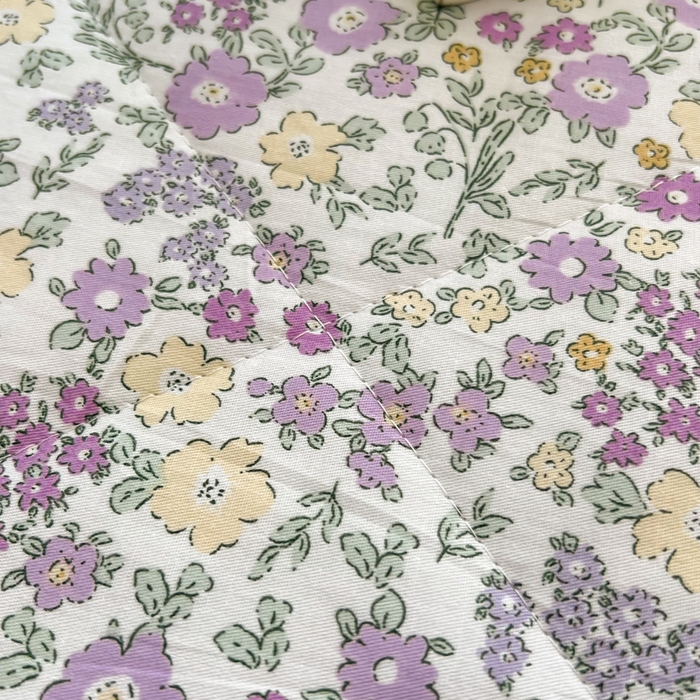 91家纺网 家纺一手货源 找家纺 大世界被王 2025新款全棉纯棉健康夏被夏凉被空调被 半夏花语