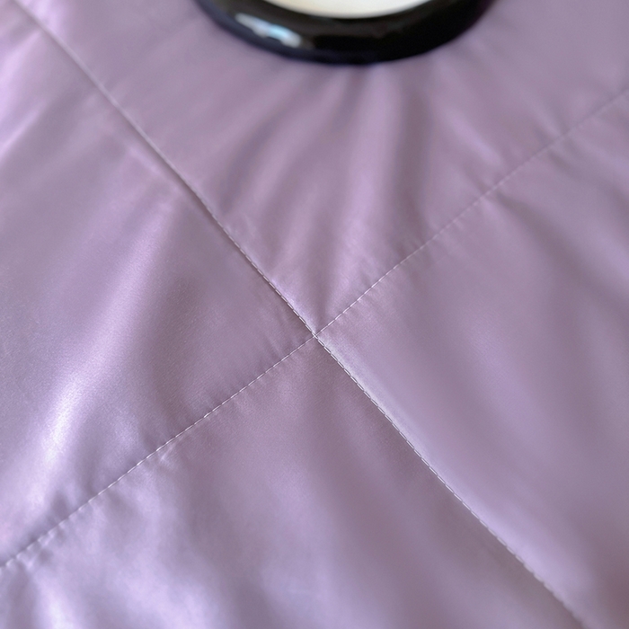 91家纺网 家纺一手货源 找家纺 百寐 2025新款60S兰精天丝夏被系列 芝兰紫