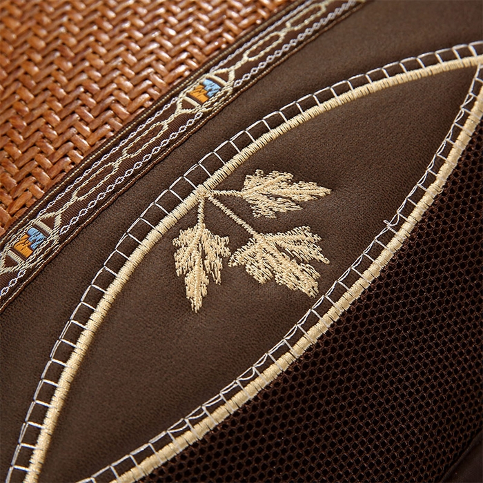 91家纺网 家纺一手货源 找家纺 （总）纽乐家纺 2025新款夏季夏凉席枕冰藤竹条竹席枕芯草席麻将凉席茶香枕头