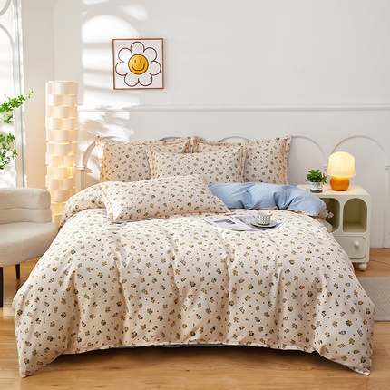 91家纺网 家纺一手货源 找家纺 （总）雲归梦 2025新款纯棉加厚磨毛多规格磨毛四件套