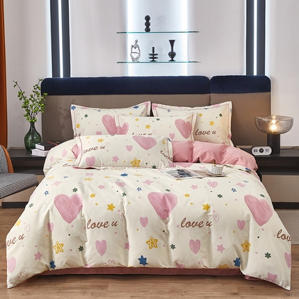 91家纺网 家纺一手货源 找家纺 （总）雲归梦 2025新款纯棉加厚磨毛多规格磨毛四件套