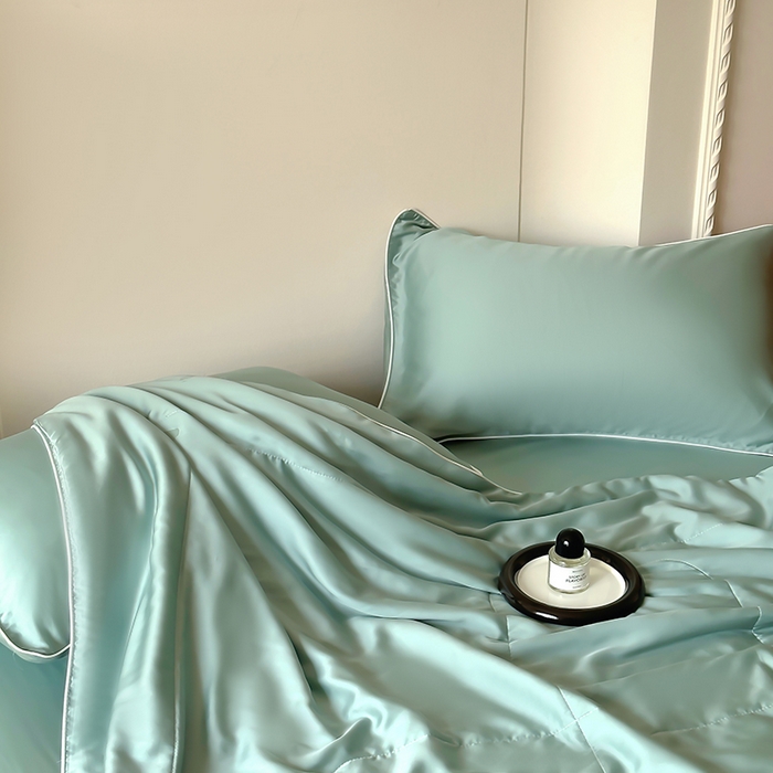 91家纺网 家纺一手货源 找家纺 百寐 2025新款60S兰精天丝夏被系列 芬兰