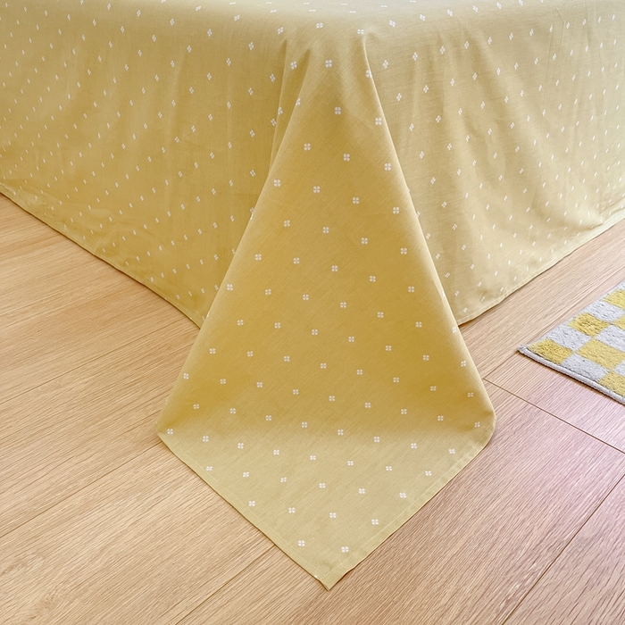 91家纺网 家纺一手货源 找家纺 吉象家纺13070全棉四件套纯棉四件套直播小清新男孩女春野