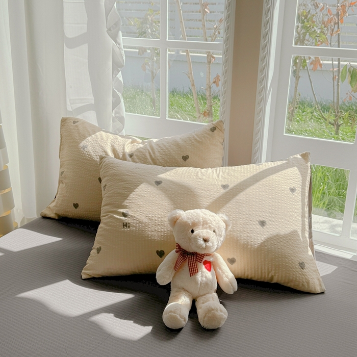 91家纺网 家纺一手货源 找家纺 壹号库 2025新款A类提花有氧彩竺绵四件套 莫里