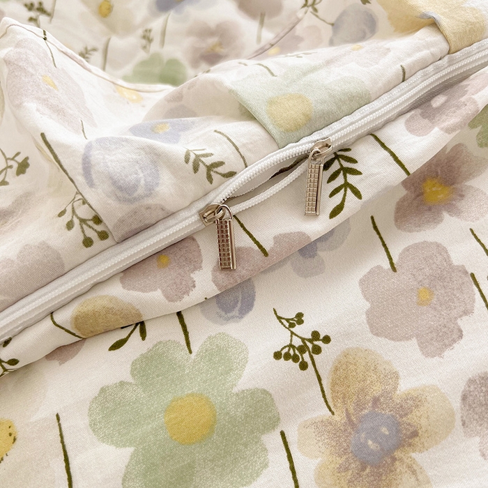 91家纺网 家纺一手货源 找家纺 宜凡家纺 2025新款糯糯棉全夹棉床笠式床裙四件套 莱茵