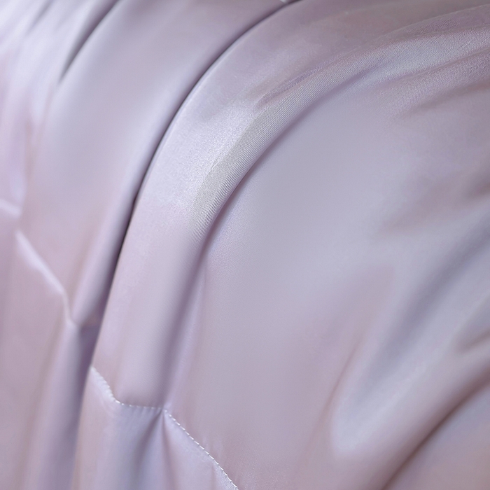 91家纺网 家纺一手货源 找家纺 百寐 2025新款60S兰精天丝夏被系列 芝兰紫+碳灰