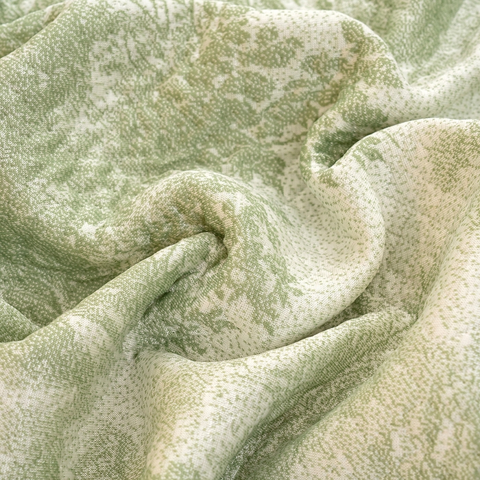 91家纺网 家纺一手货源 找家纺 冬然家纺2025新款冰豆豆榻榻米凉席 梦幻森林-绿