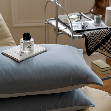 91家纺网 家纺一手货源 找家纺 （总）咏绒家纺工厂店 2025新款60支奥地利兰精天丝单品系列--单枕套