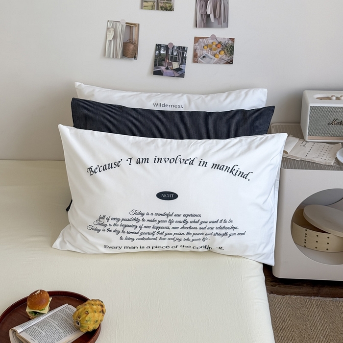 91家纺网 家纺一手货源 找家纺 （总）艾沁2025新款全棉数码印花单枕套