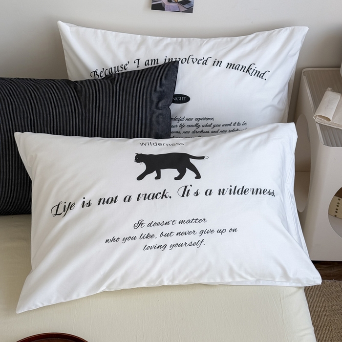 91家纺网 家纺一手货源 找家纺 （总）艾沁2025新款全棉数码印花单枕套