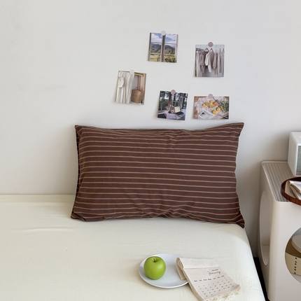 91家纺网 家纺一手货源 找家纺 （总）艾沁2025新款全棉水洗棉单枕套