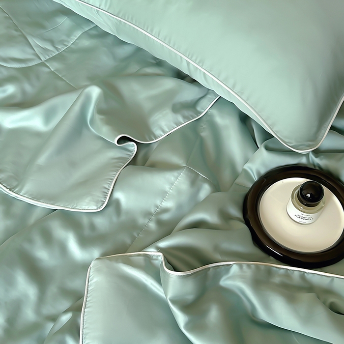 91家纺网 家纺一手货源 找家纺 百寐 2025新款60S兰精天丝夏被系列 芬兰