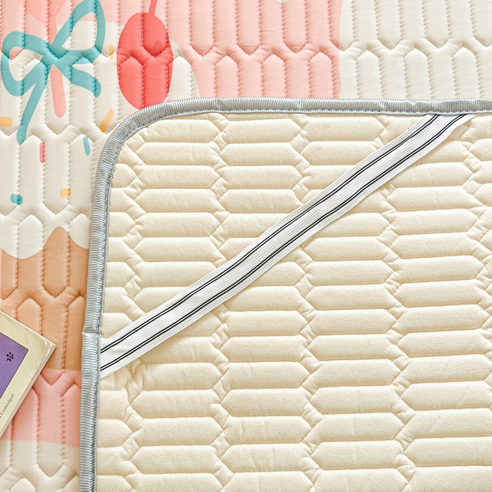 91家纺网 家纺一手货源 找家纺 川悦生活 2025新款大阪宿舍凉感丝凉席 莫妮恰