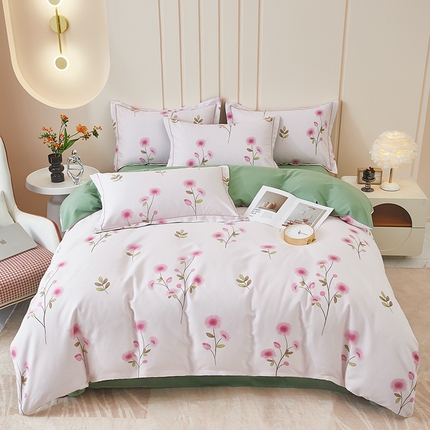 91家纺网 家纺一手货源 找家纺 （总）雲归梦 2025新款纯棉加厚磨毛多规格磨毛四件套