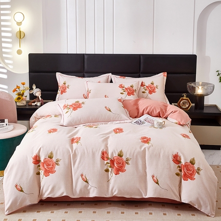 91家纺网 家纺一手货源 找家纺 （总）雲归梦 2025新款纯棉加厚磨毛多规格磨毛四件套